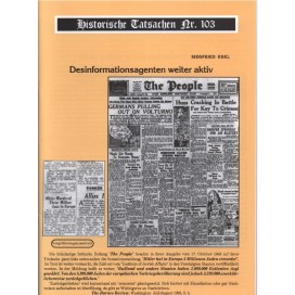 Historische Tatsachen Nr. 103 - Desinformationsagenten weiter aktiv