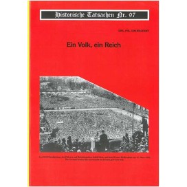Historische Tatsachen Nr. 97 - Ein Volk, ein Reich