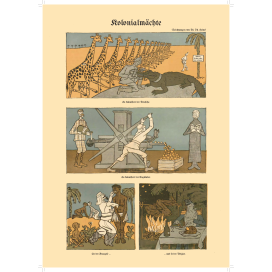 Plakat/Wandschmuck „Kolonialmächte“