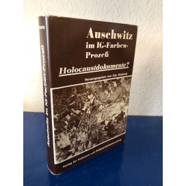 Walendy (Hrsg.), Udo: Auschwitz im IG-Farben-Prozeß